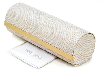 Jimmy Choo Rectangular Sunglasses Steff P4GI4 Gray Glitter 55mm
