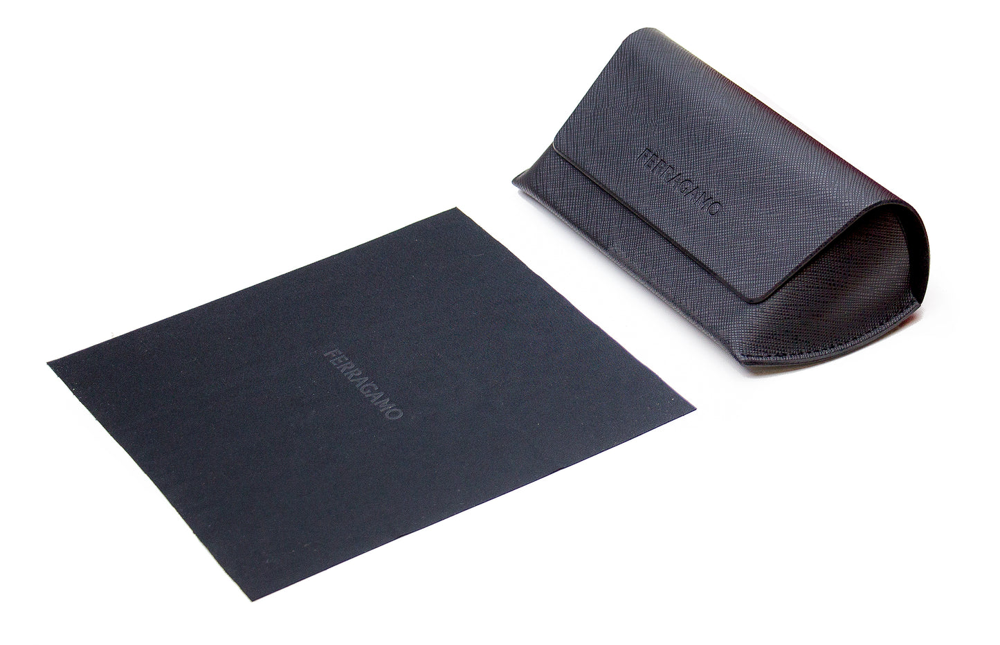 Ferragamo Rounded Pilot Sunglasses SF1090S 001 Black 54mm