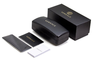 Versace Navigator Wrap Sunglasses VE2163 100287 Black/Gold 63mm